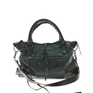 BALENCIAGA Shoulder Bag The City Black